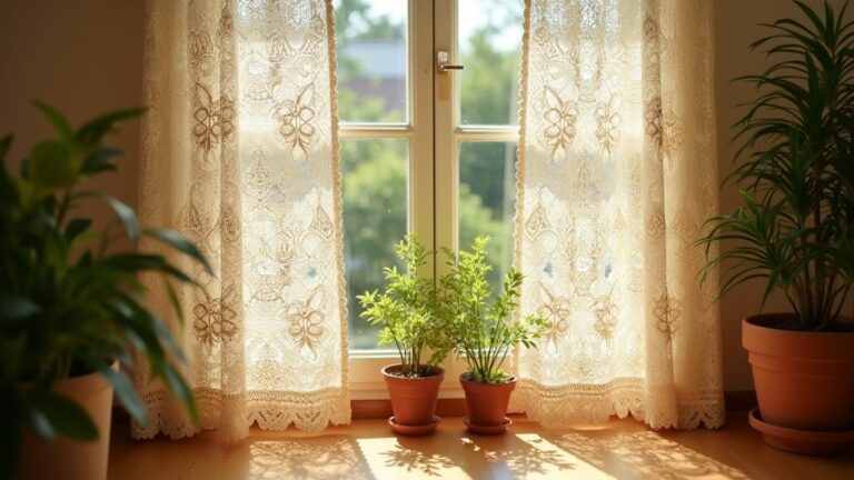 handmade crochet curtain ideas
