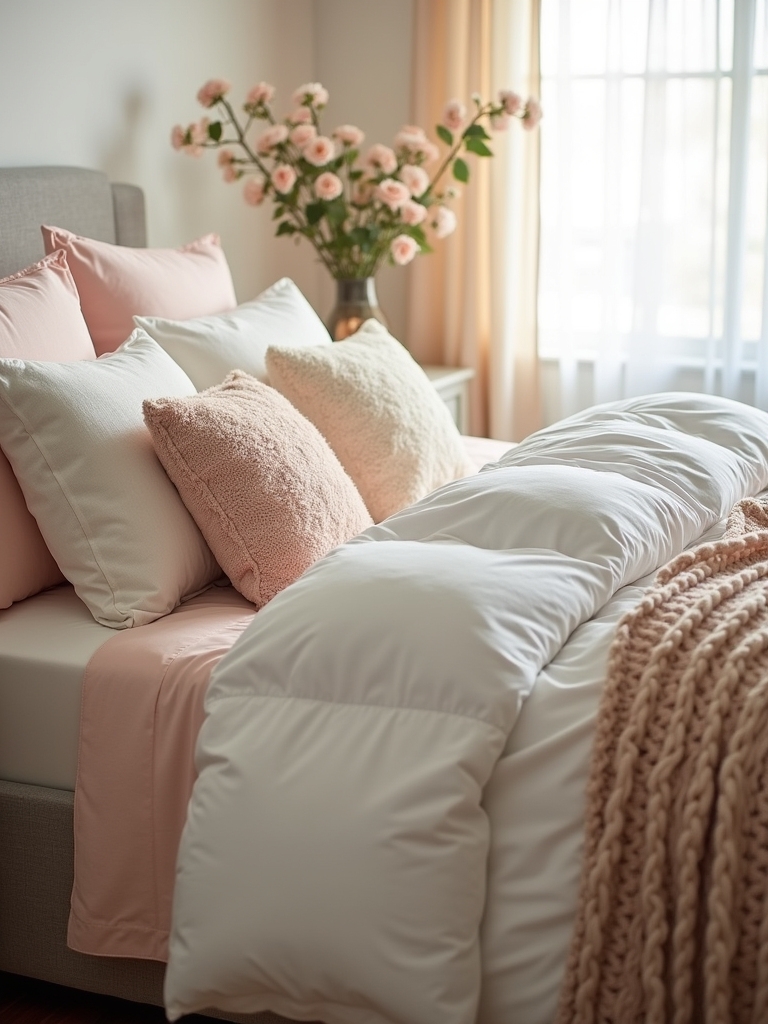 layered bedding for comfort