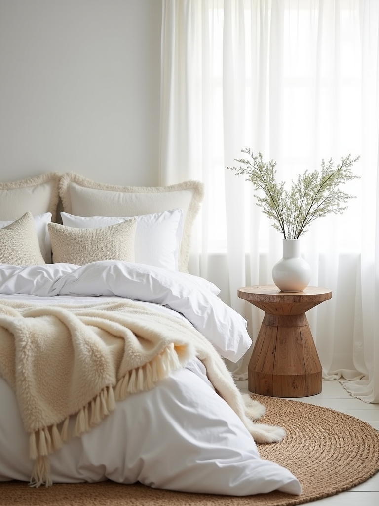 layered textures enhance comfort