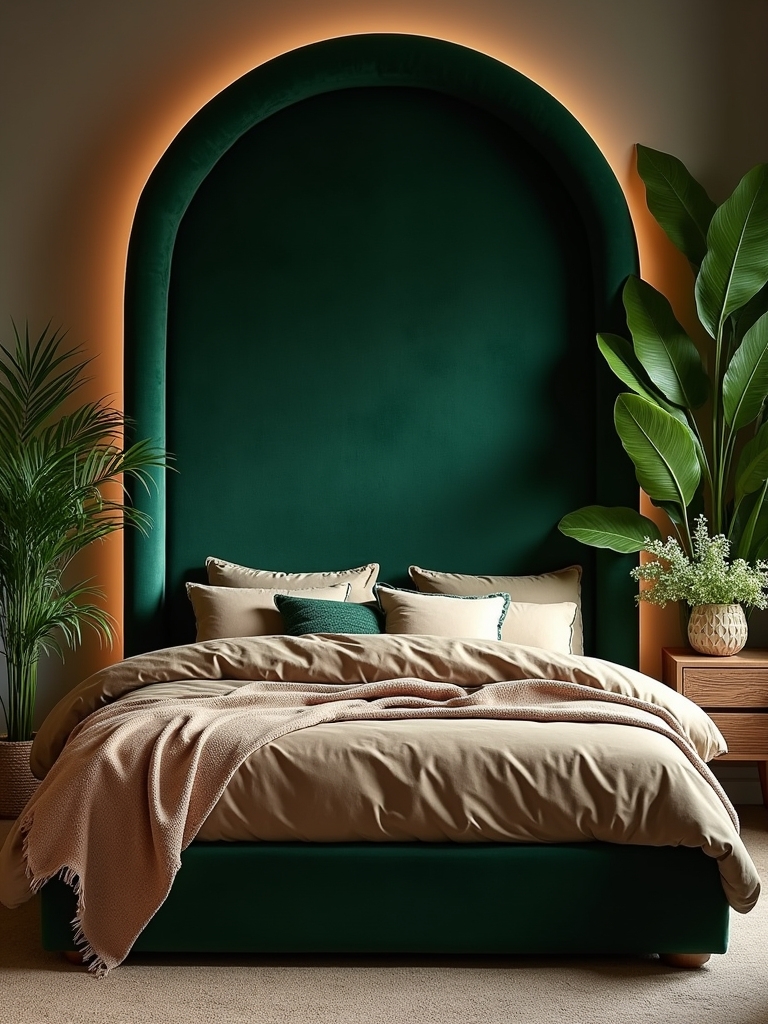 luxurious forest green elegance