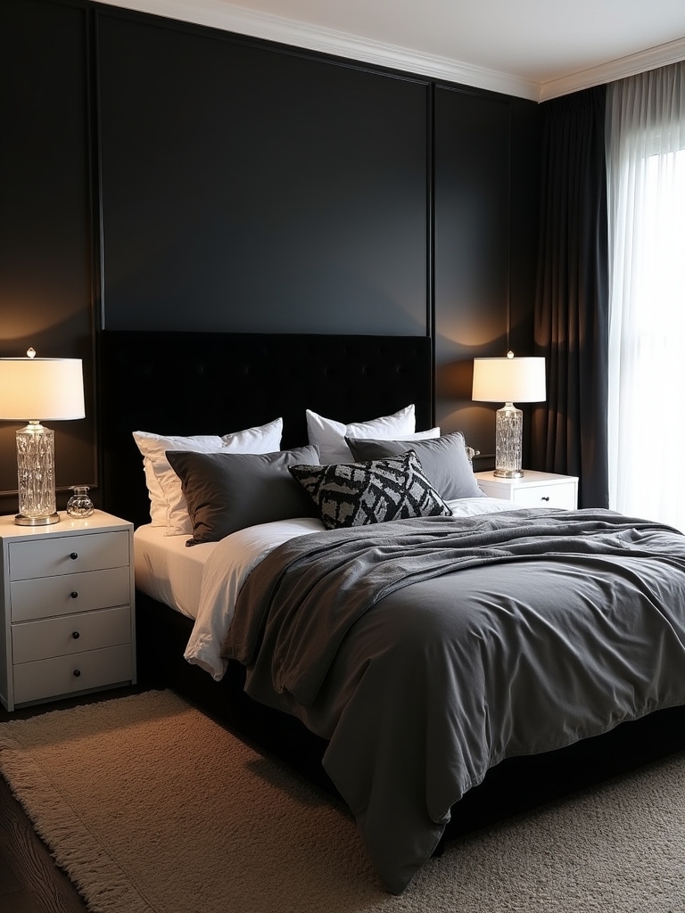luxurious textures enhance elegance