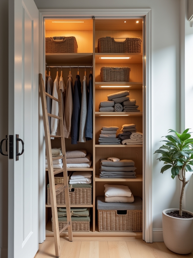 maximize closet storage efficiently