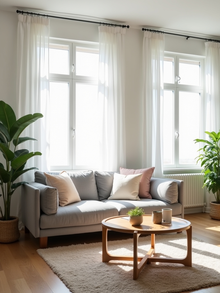 maximize light with sheers