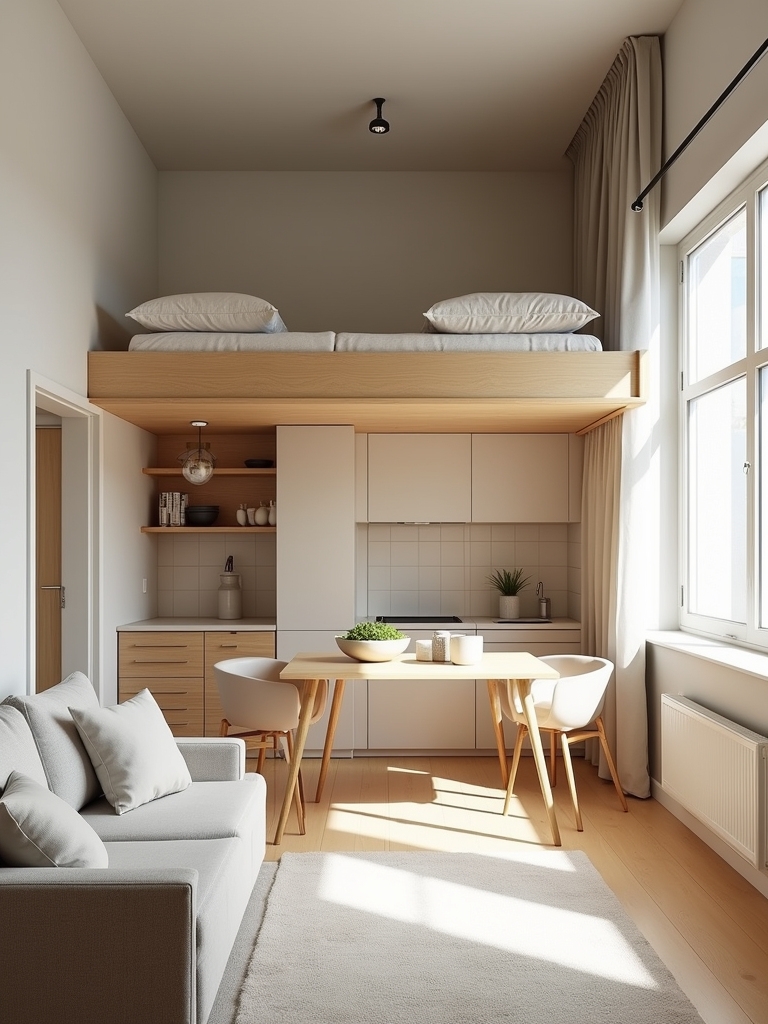 maximize space with loft