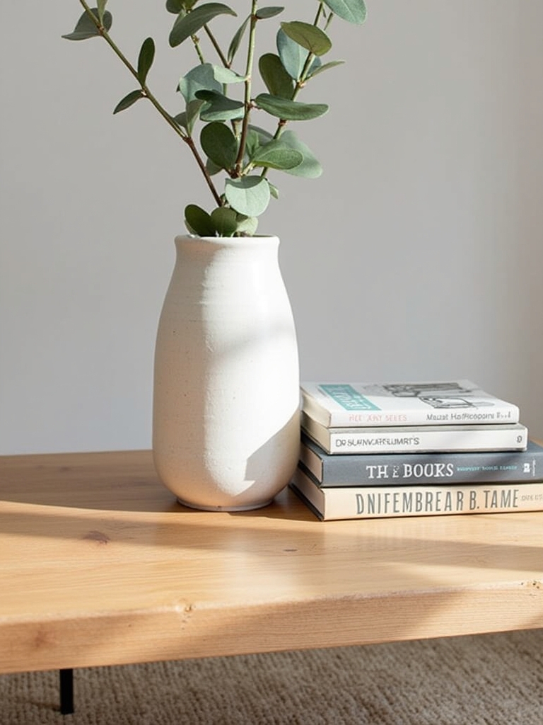 minimalist coffee table elegance