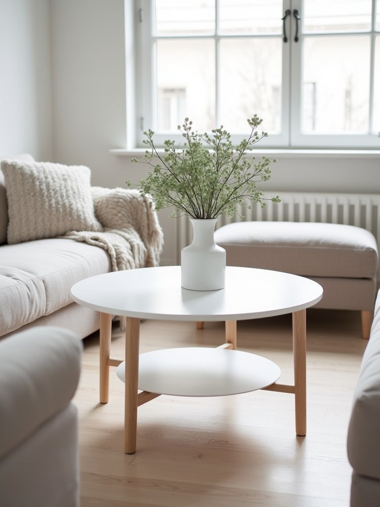 minimalist scandinavian coffee table