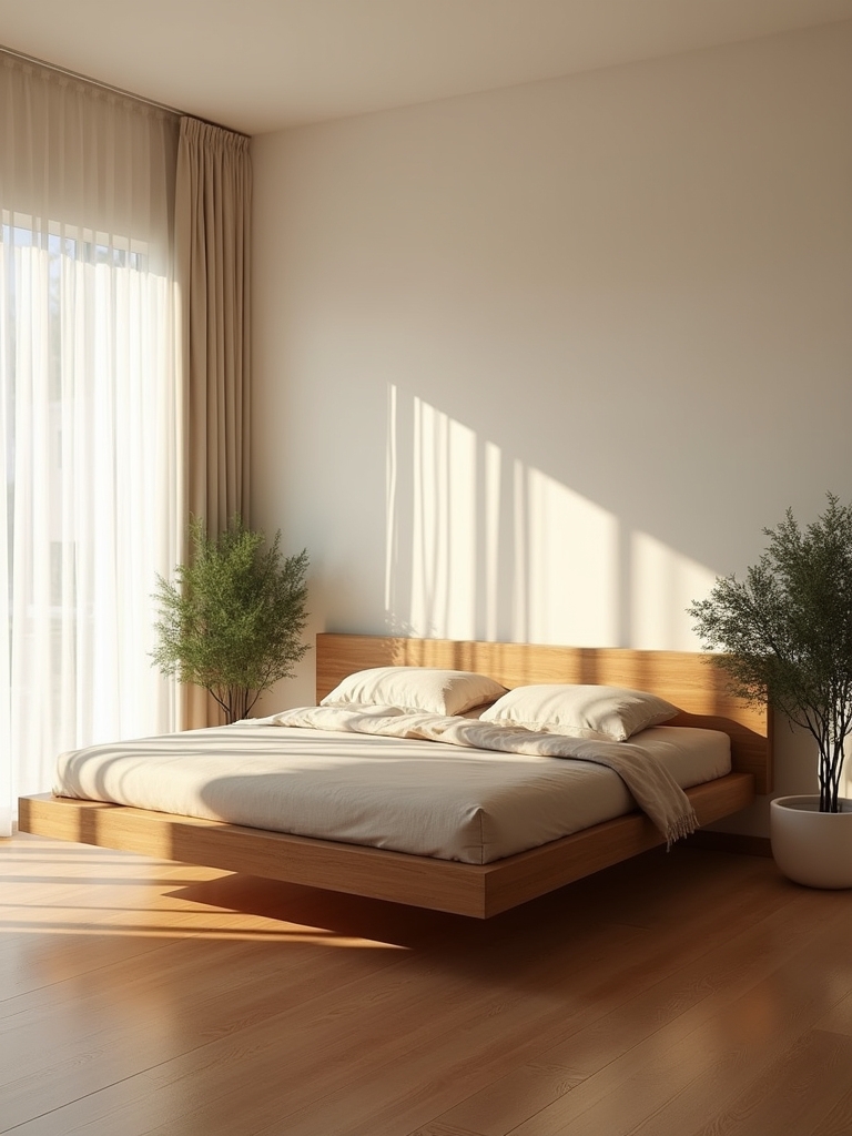 modern floating bed designs