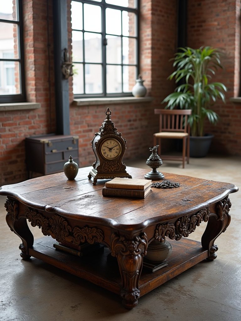 modern industrial coffee tables