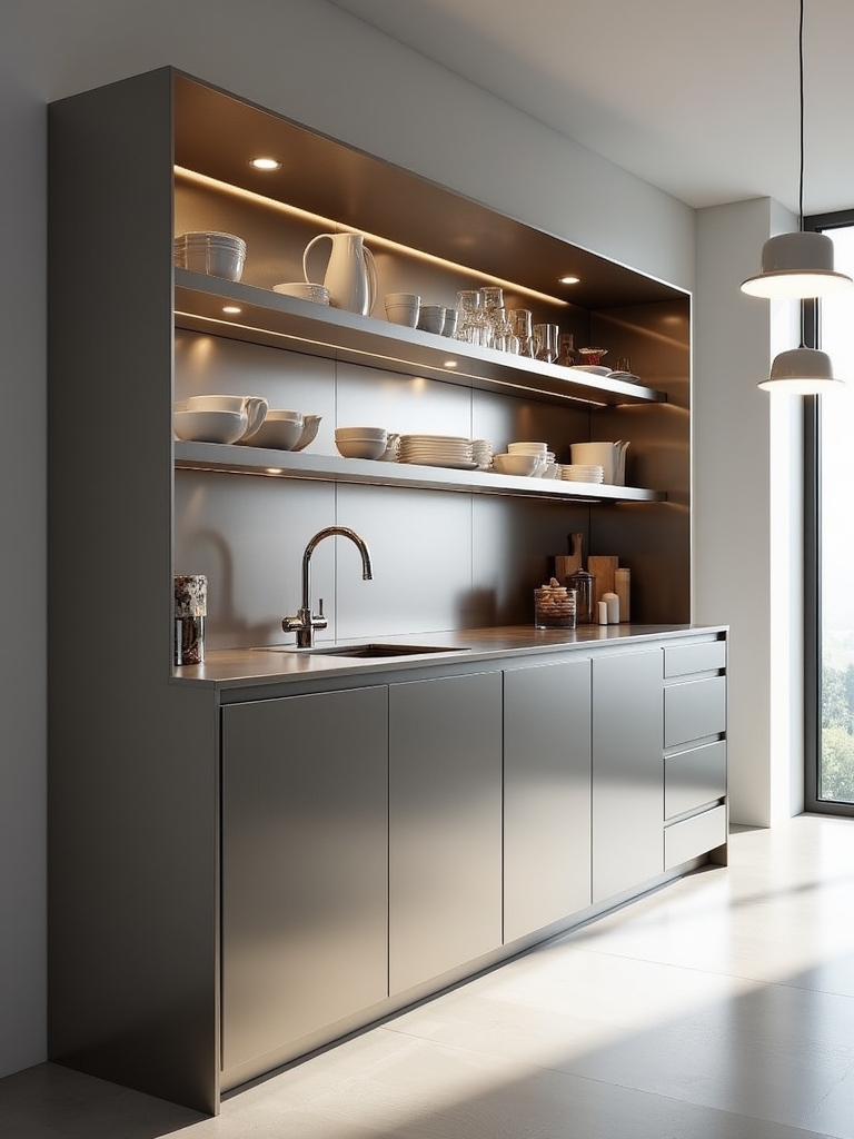 modern sleek functional storage
