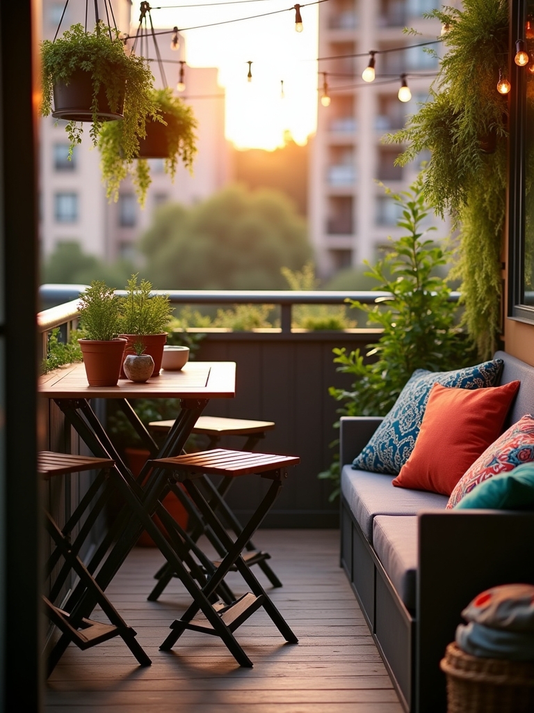 multi functional balcony furniture solutions
