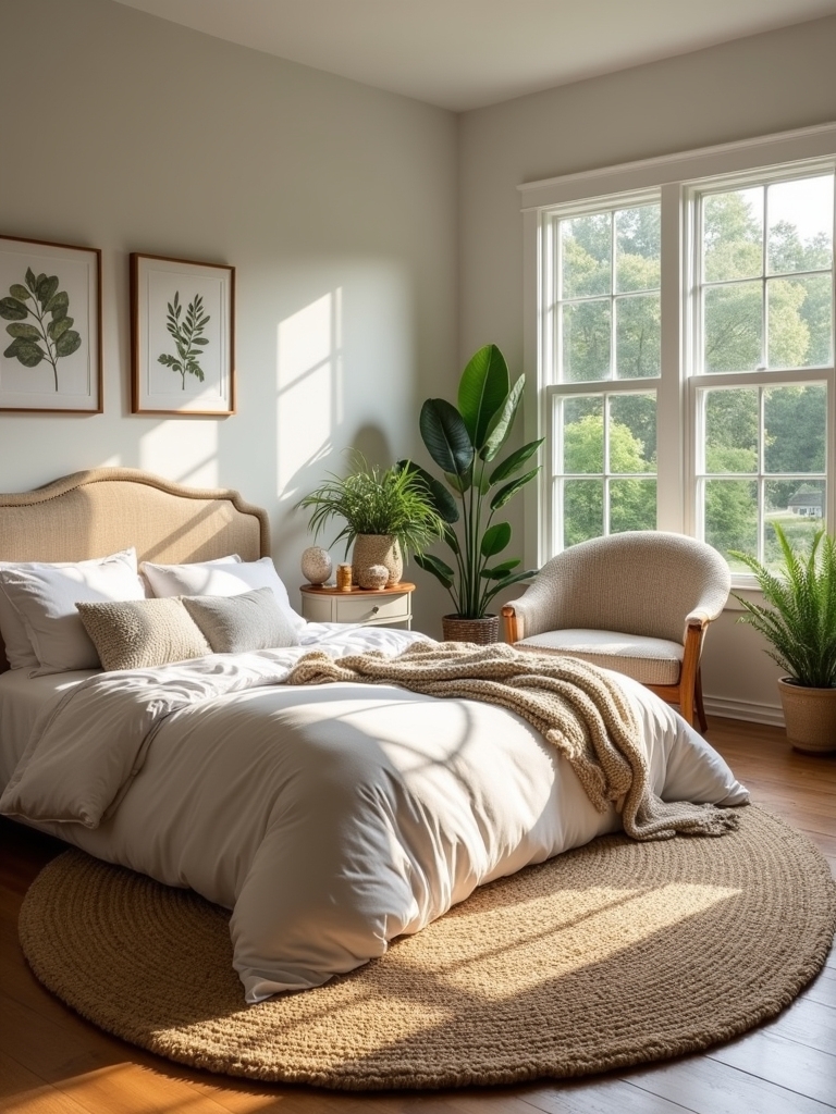 nature inspired calming atmosphere