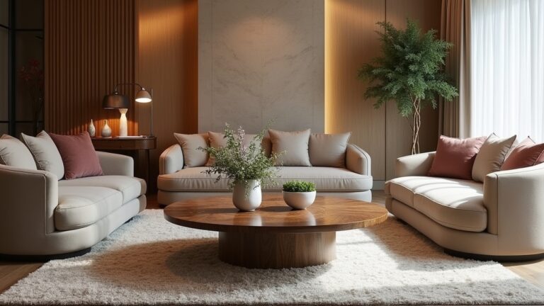 oval coffee table inspiration