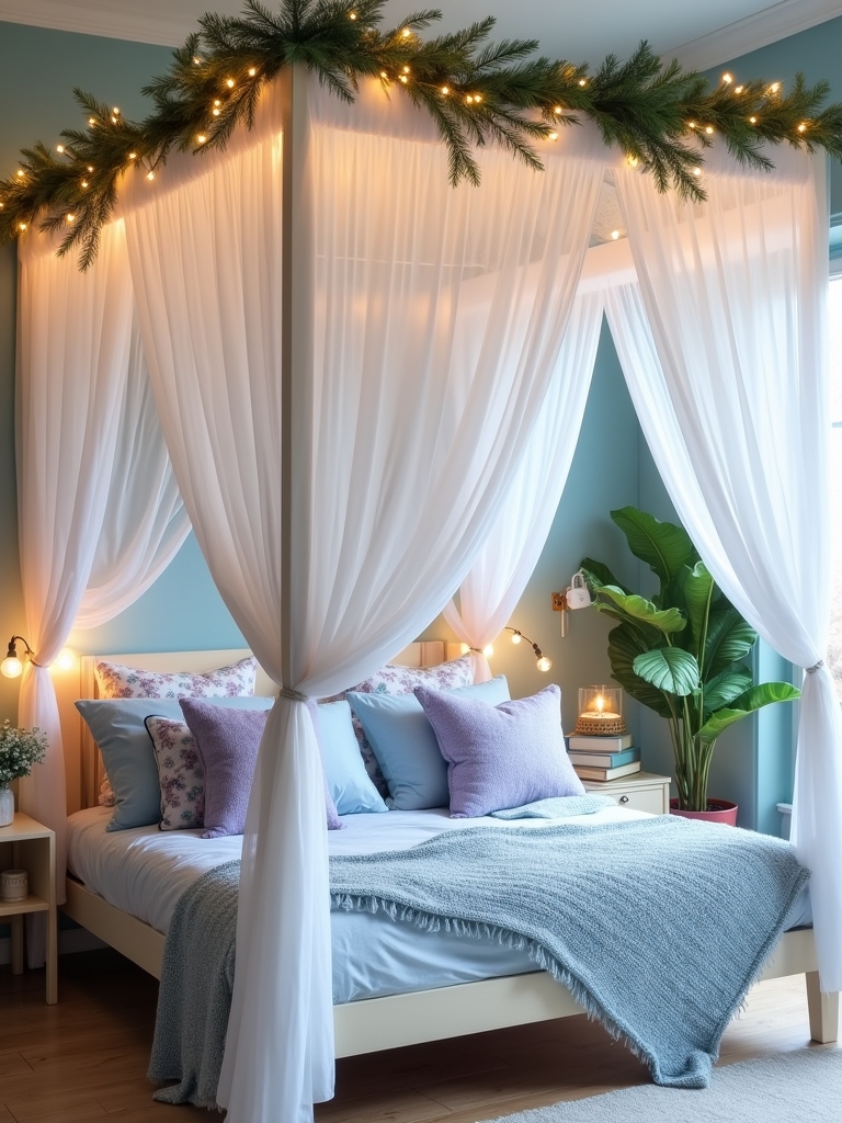 personalized diy canopy bed