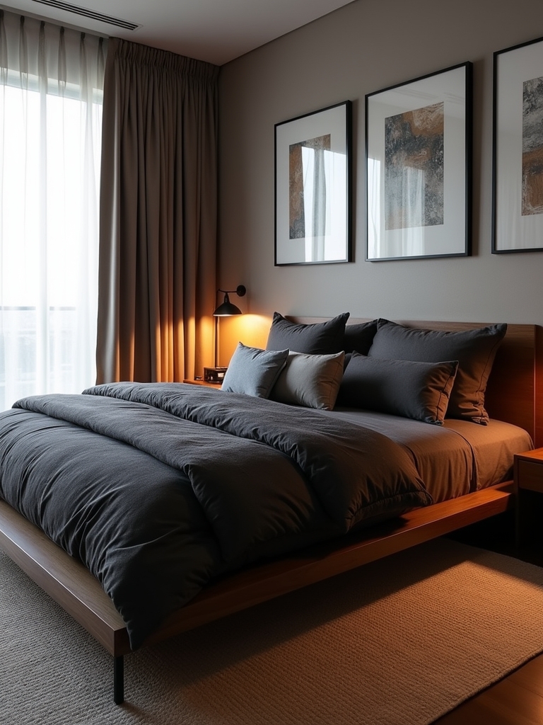 quality bedding enhances comfort