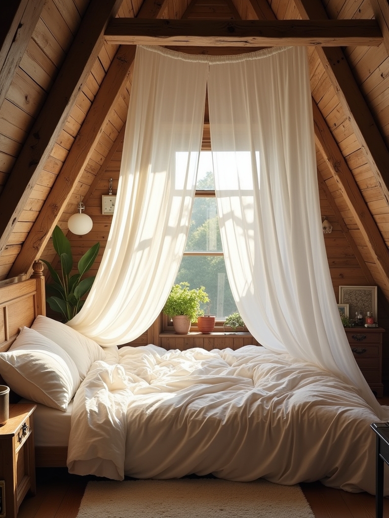 romantic canopy installation ideas