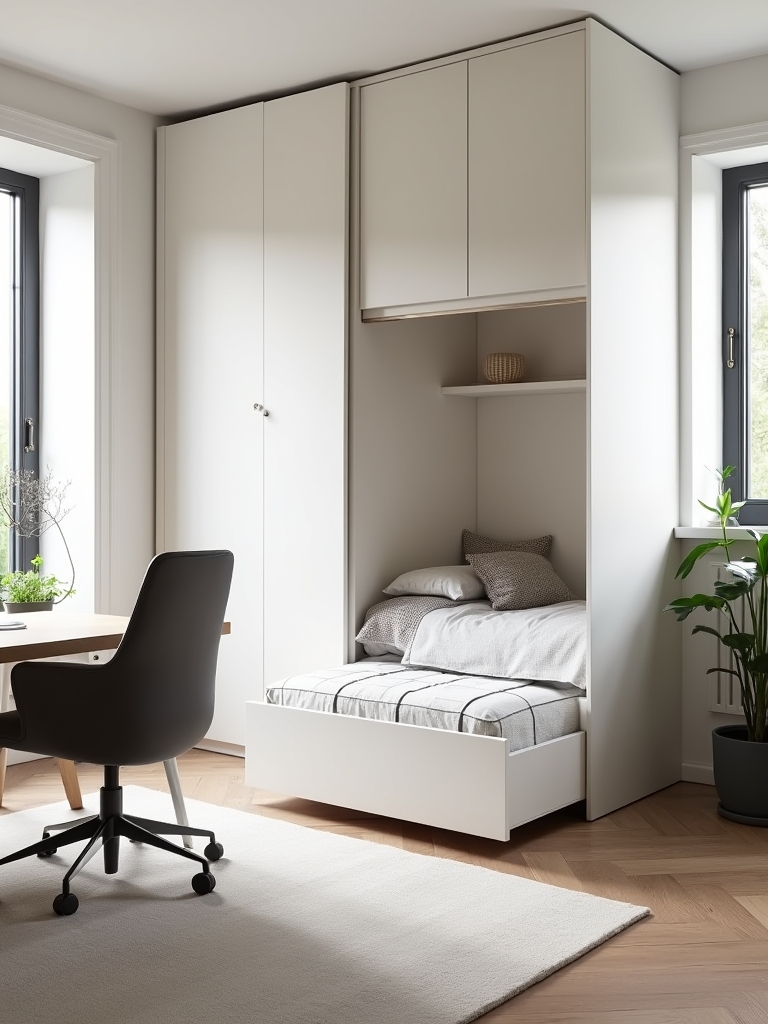 sleek functional space saving design