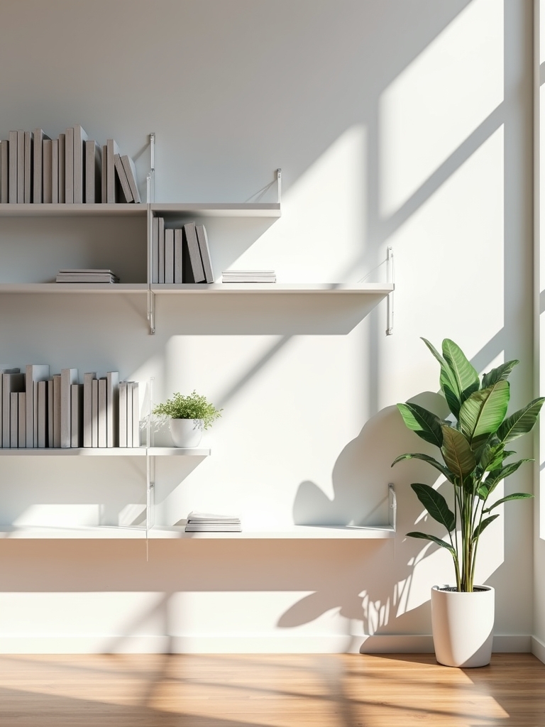 sleek organized distraction free workspace