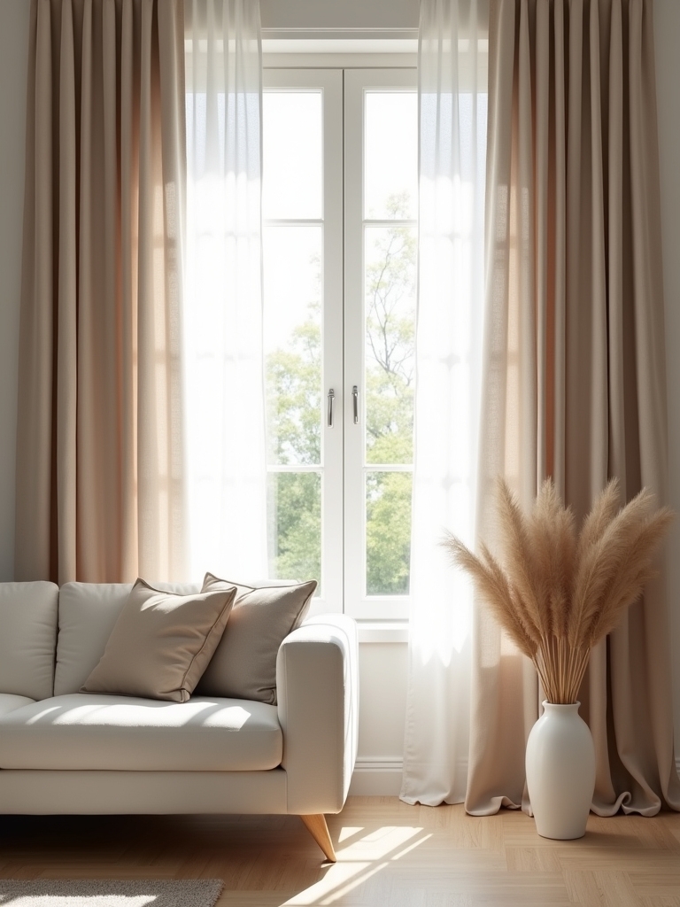sophisticated minimalist neutral decor