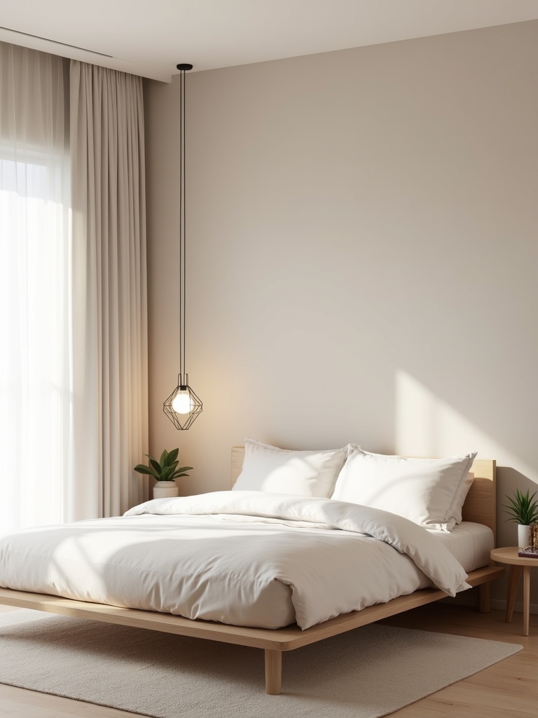 space saving minimalist corner bed