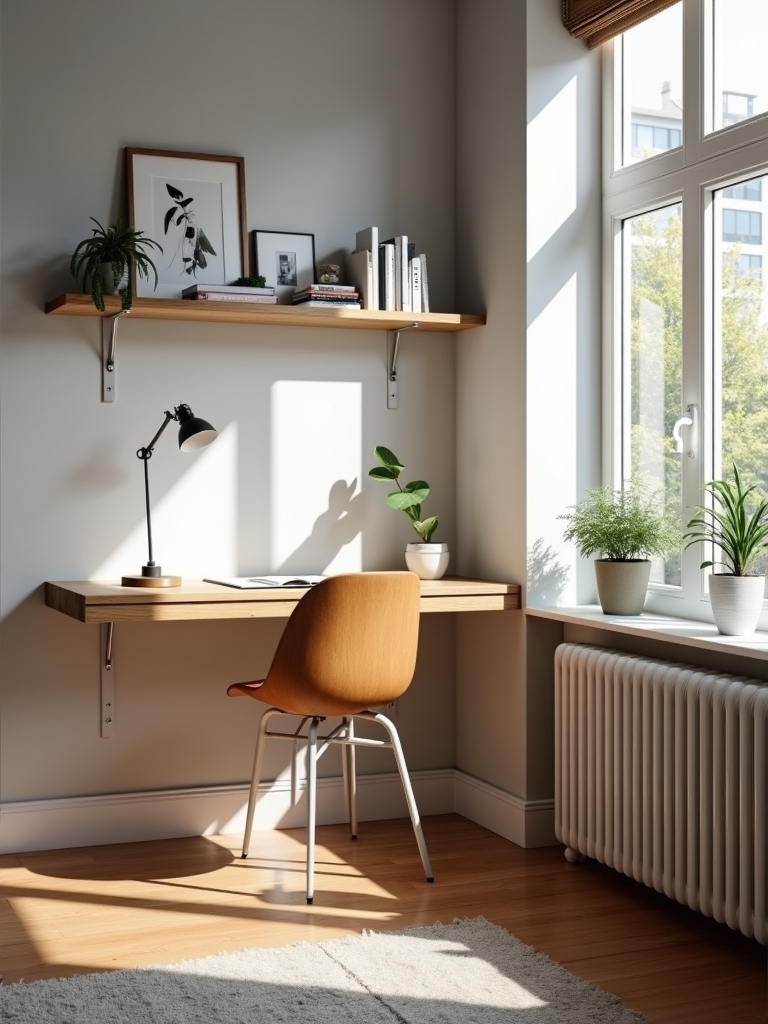 space saving wall mounted desks