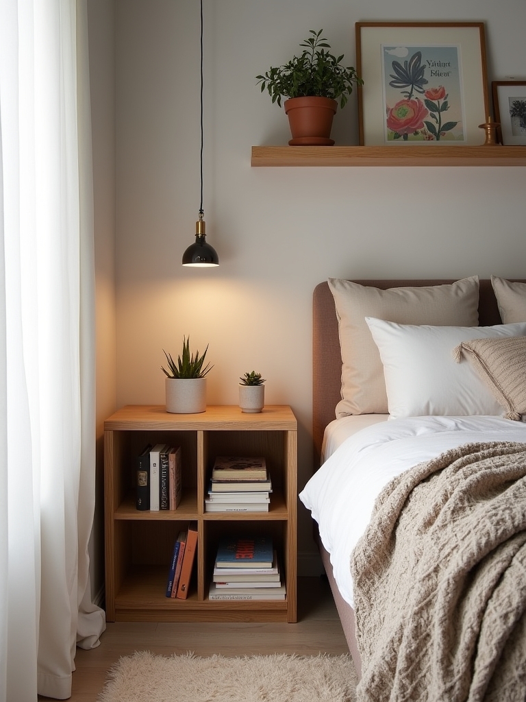 stylish bedside storage solutions