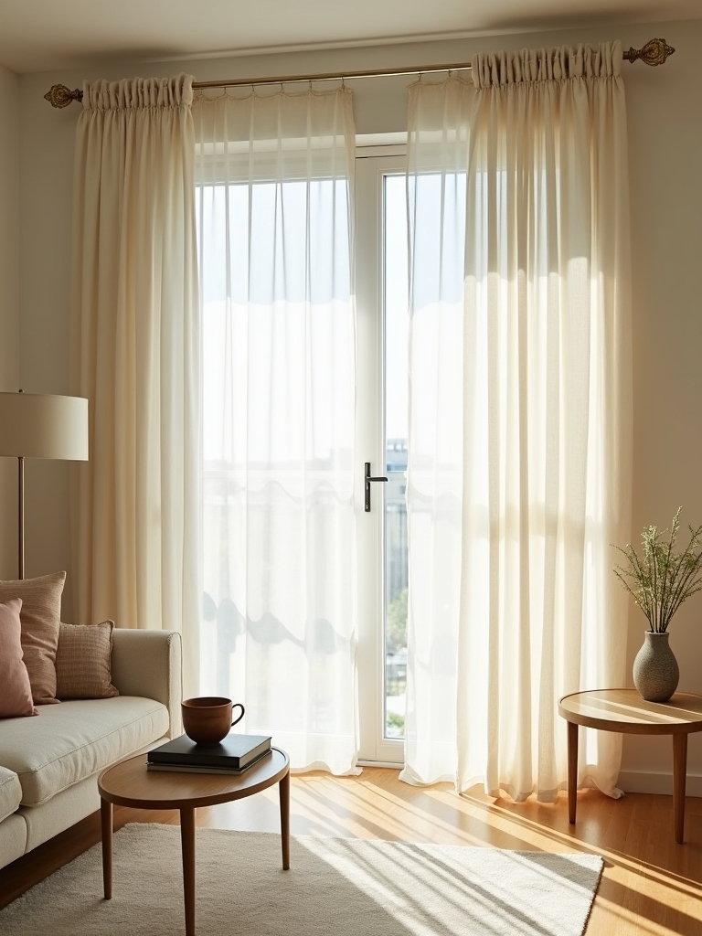 stylish curtain rod accents