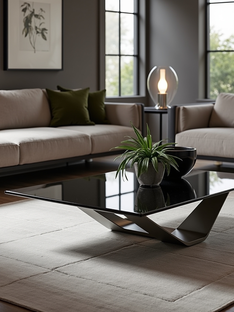stylish modern glass coffee tables