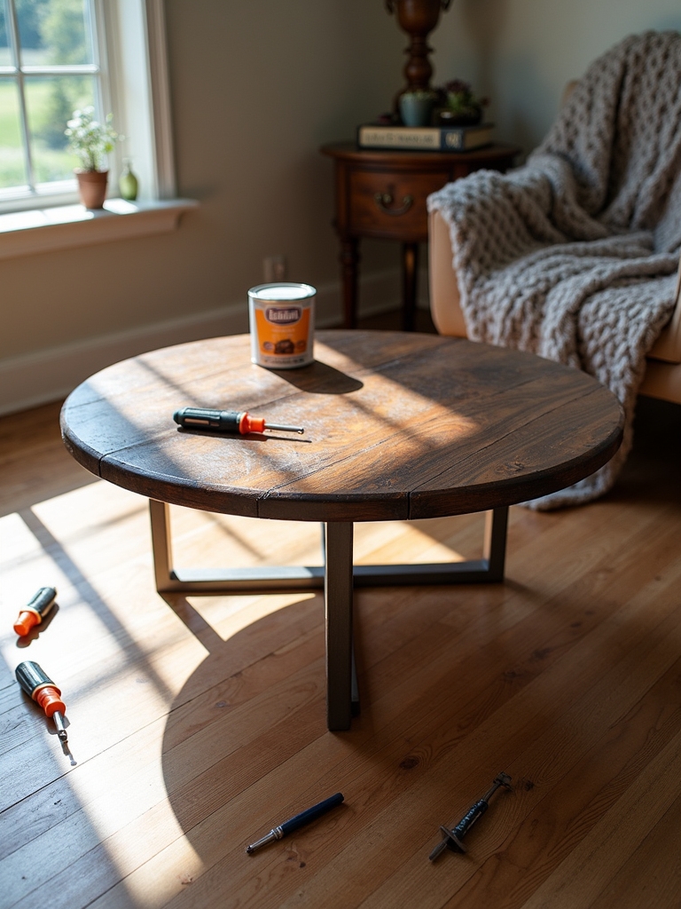 stylish round coffee table ideas