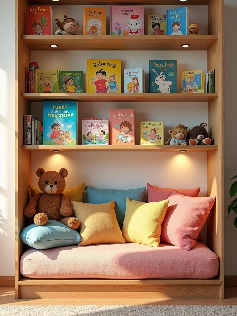 stylish space saving book storage
