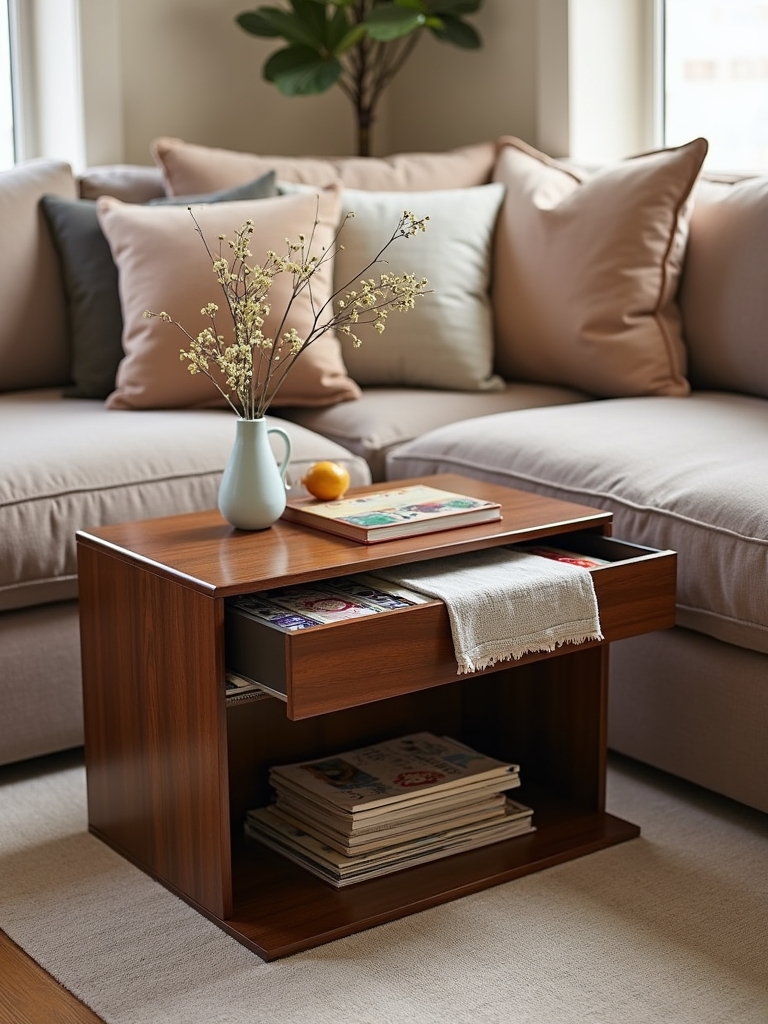 stylish space saving furniture solution