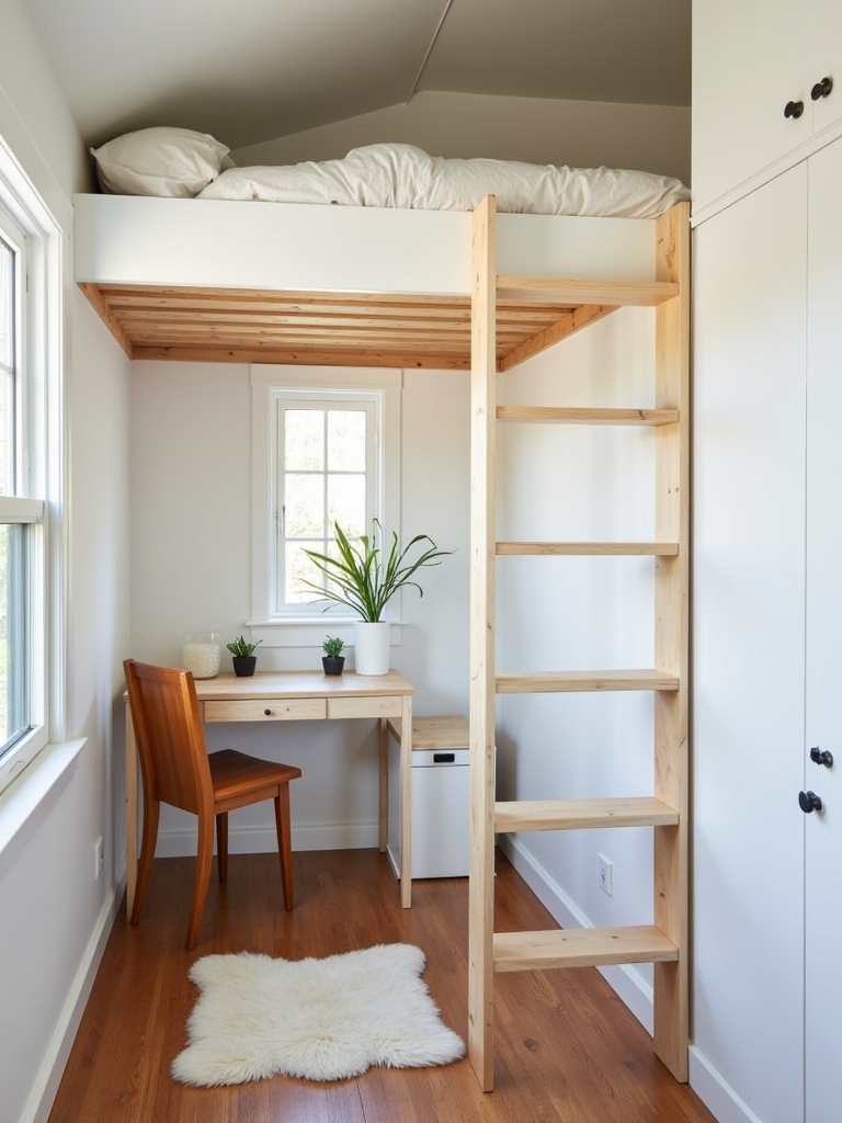 stylish space saving loft beds