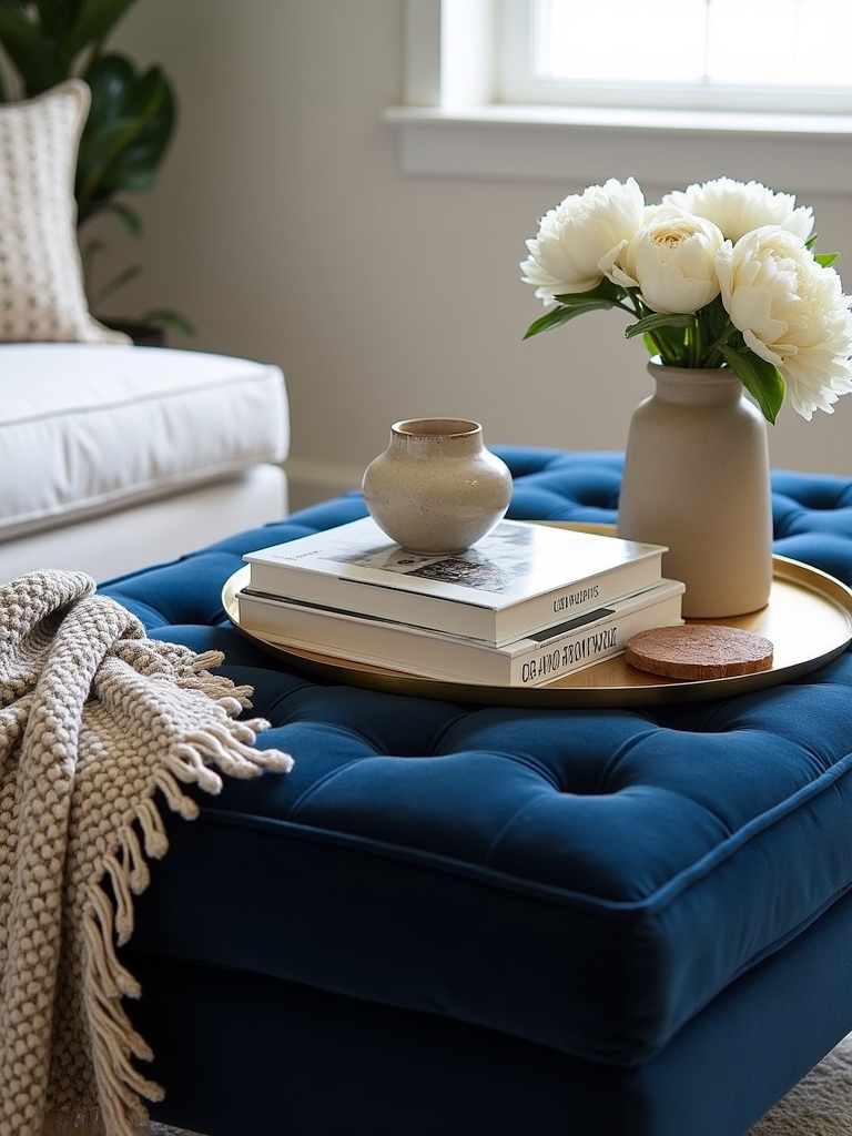 stylish storage and seating