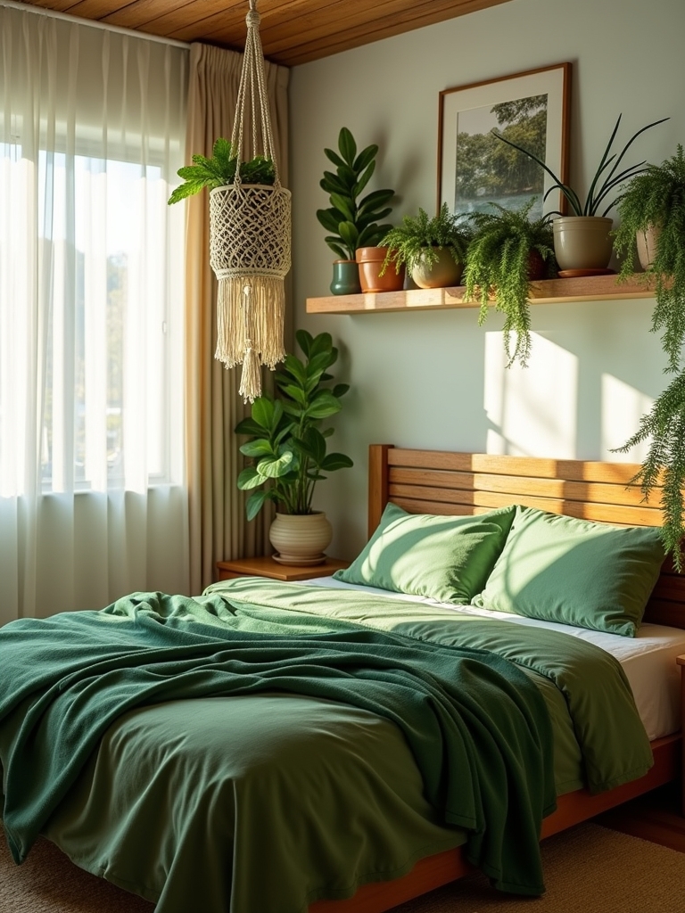 thoughtful plant placement enhances tranquility