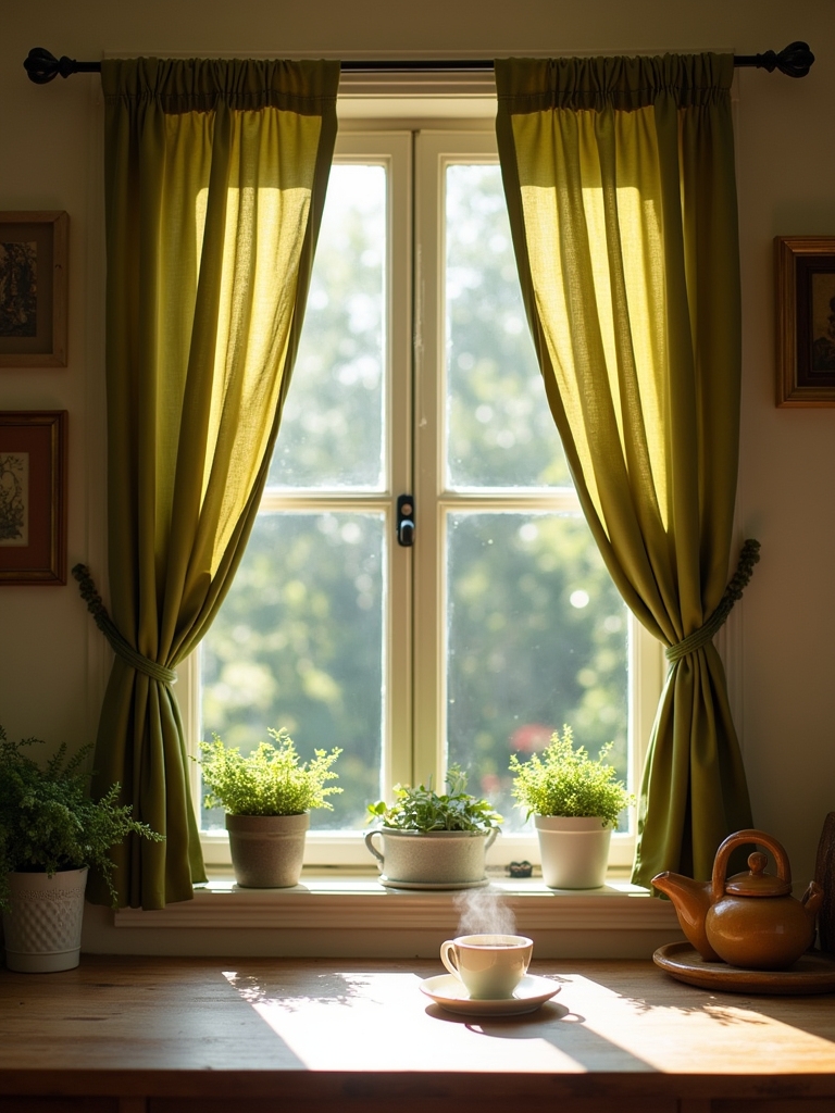 timeless solid color curtains