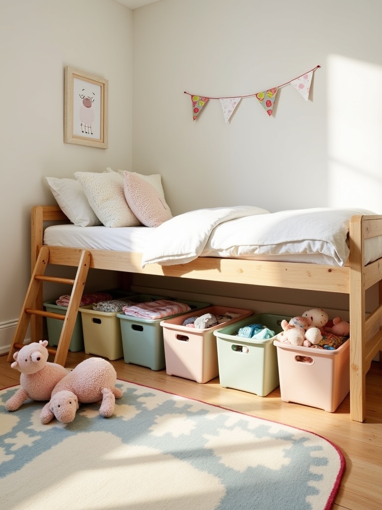 under bed storage solutions organized