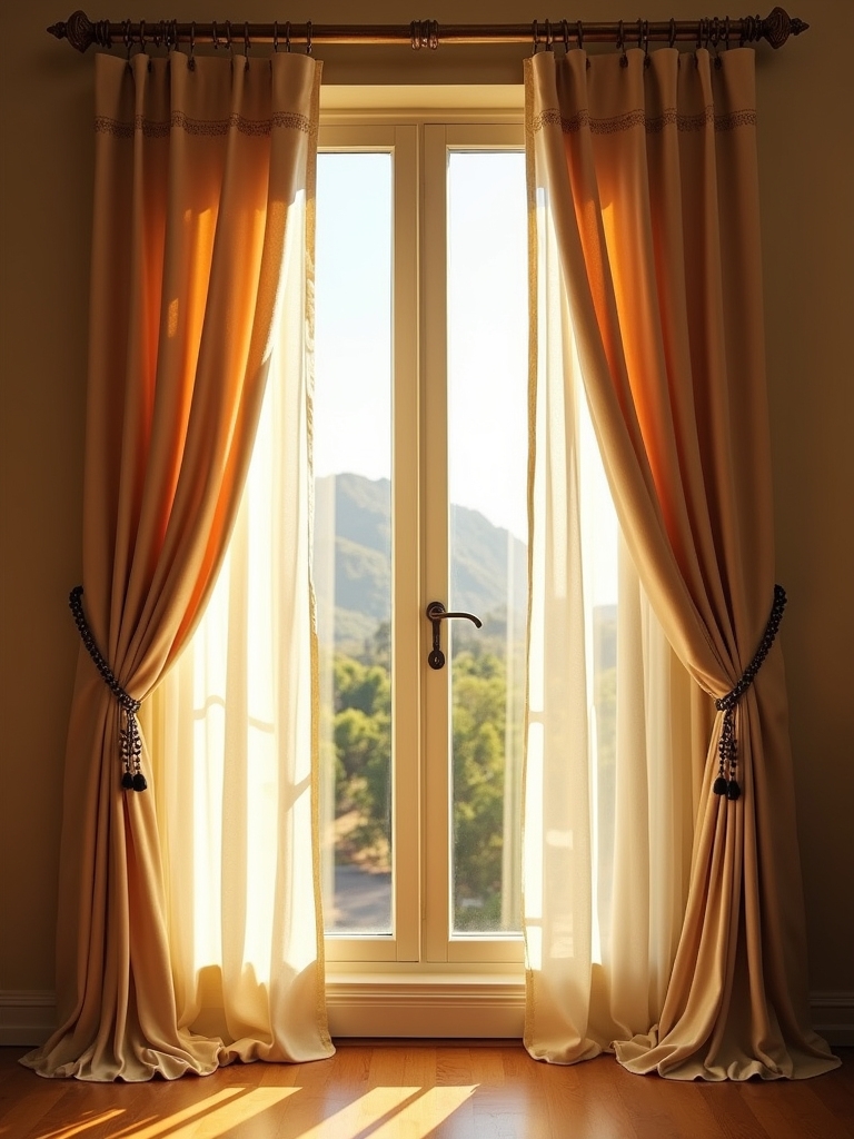 unique curtain rod styles
