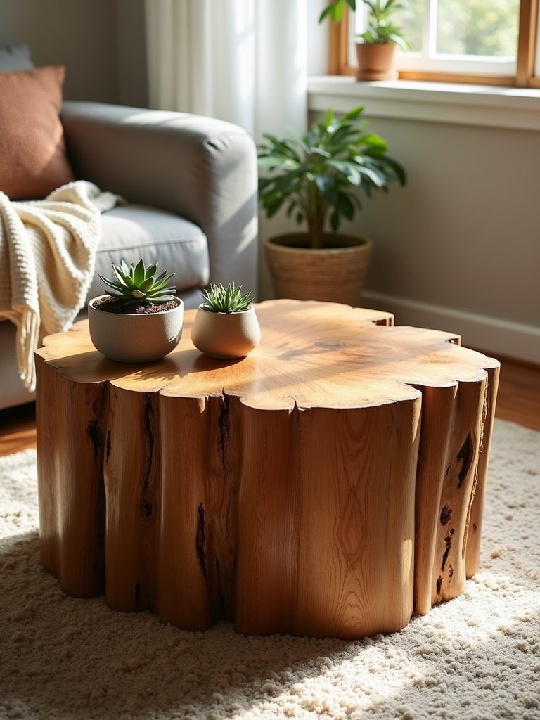 unique rustic coffee table
