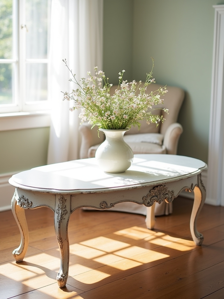vintage charm coffee table