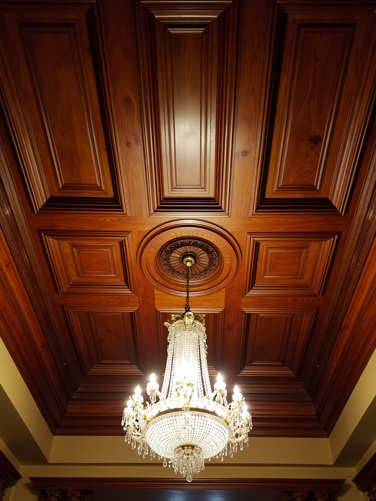 warm textured wood elegance