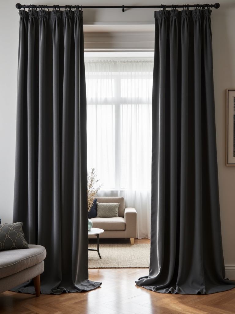 chic blackout window treatments