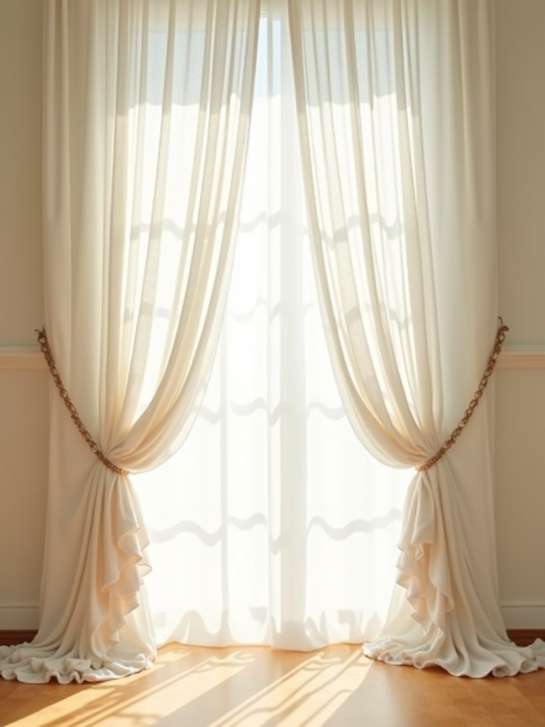 elegant cozy drapes transformation
