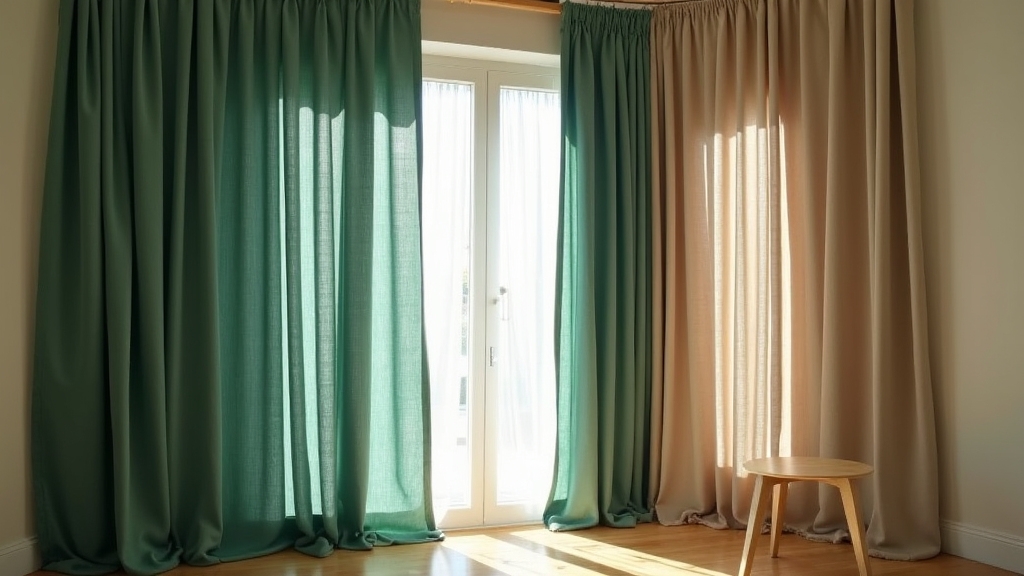 elegant floor to ceiling curtains