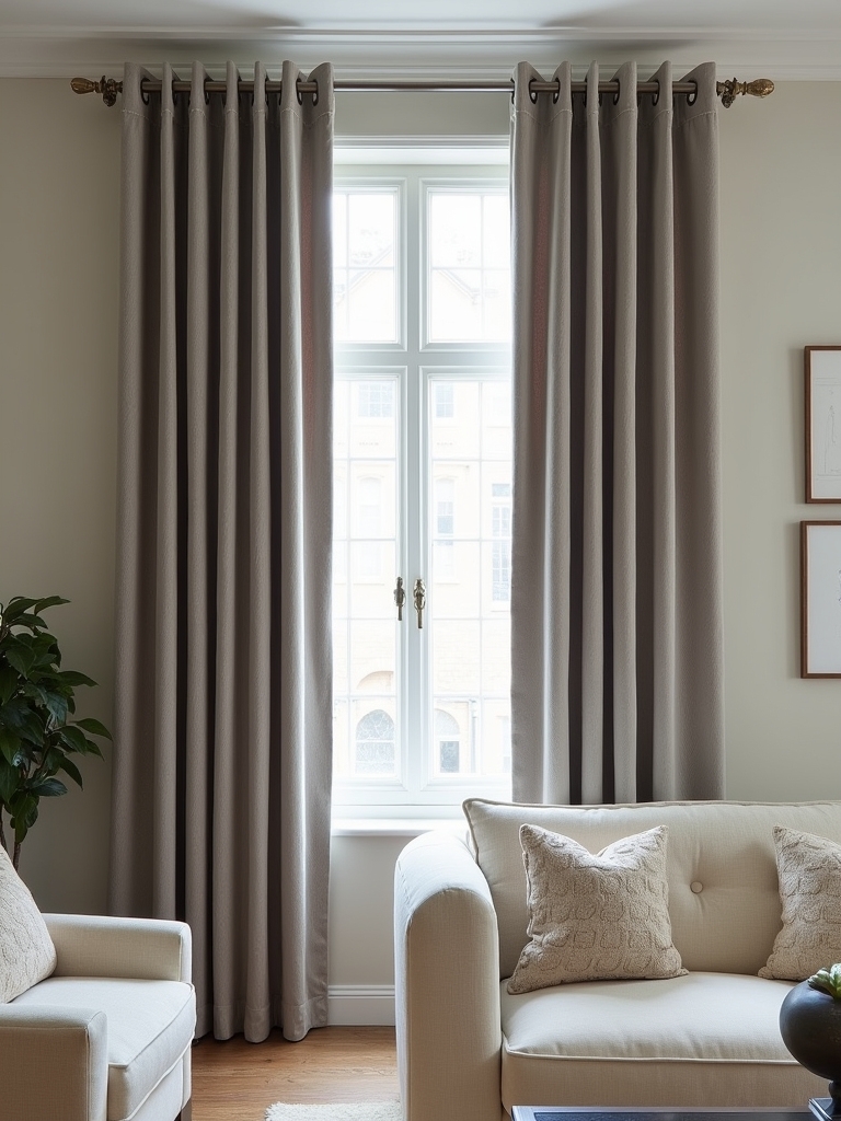luxury textured velvet drapes