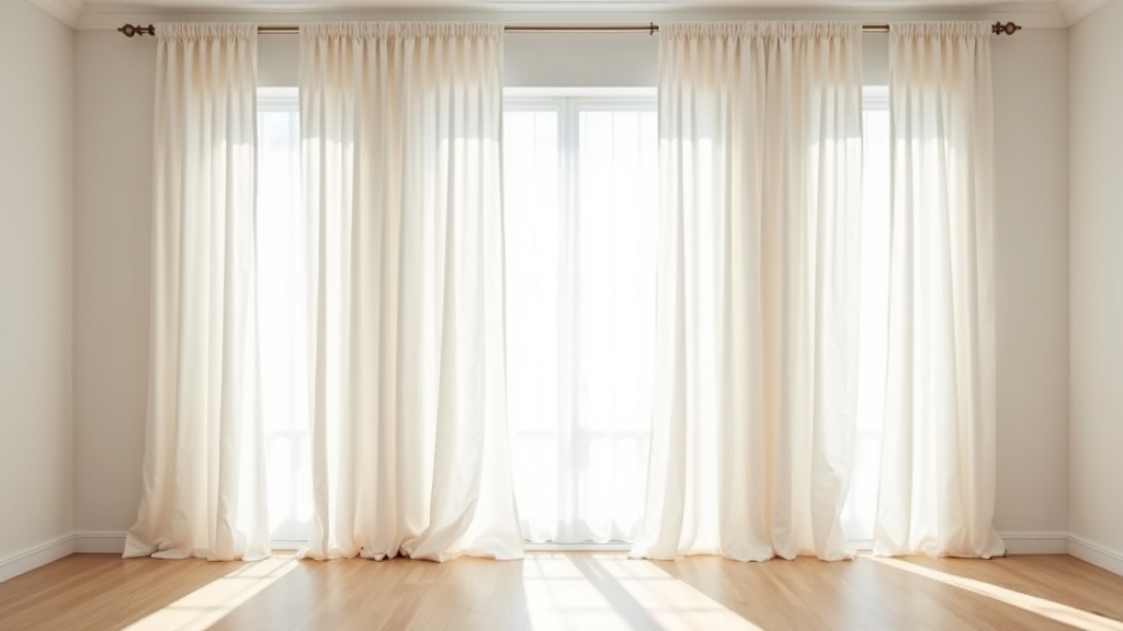 minimalist plain curtain ideas