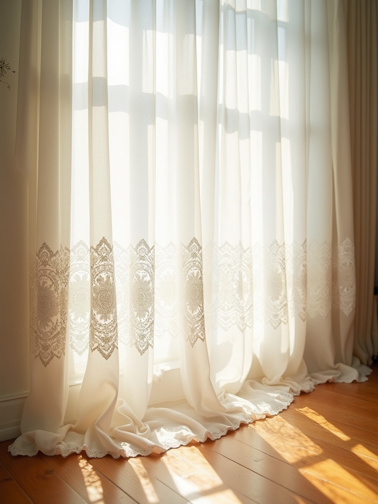 romantic white lace elegance