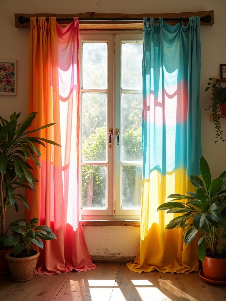 upcycled t shirt curtain options