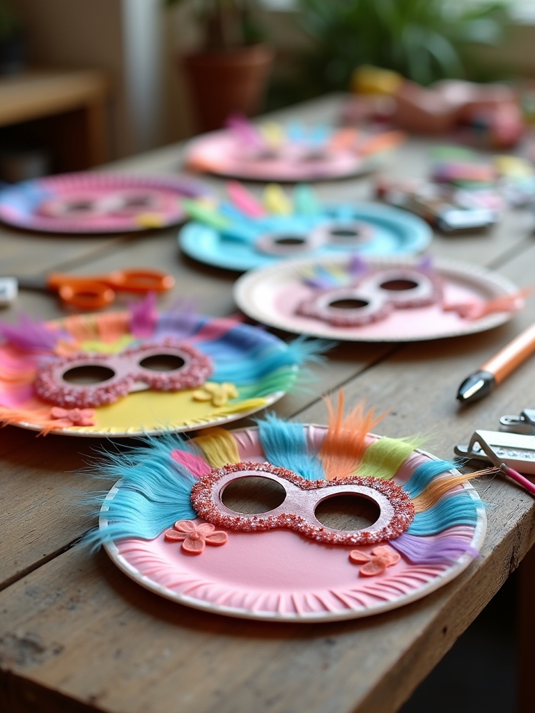creative halloween paper masks