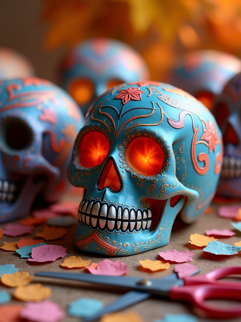 creative halloween skull masks