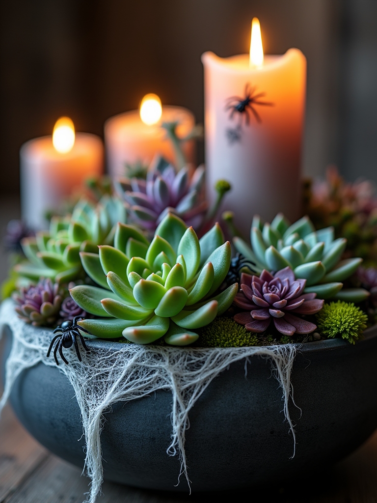 creepy crawly succulent garden