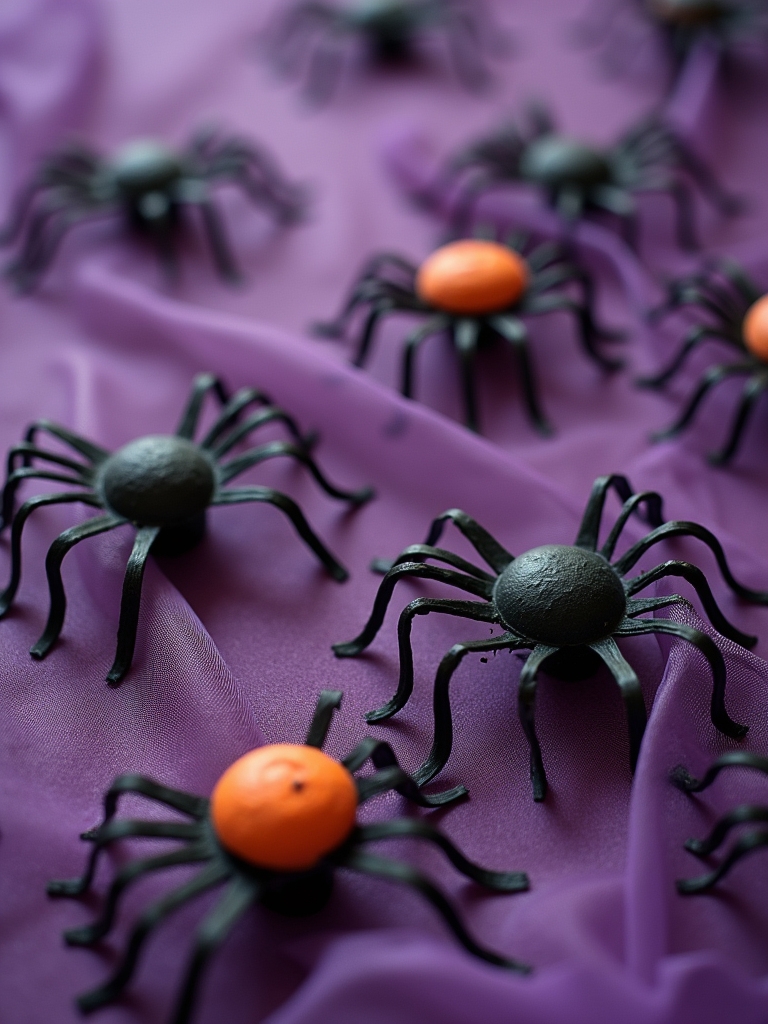 diy creepy crawly spiders